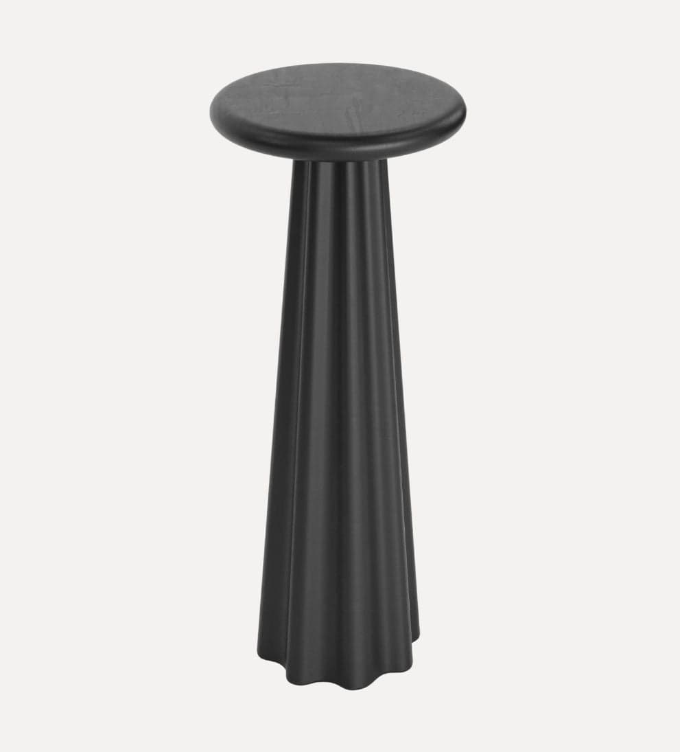 Hudson Side Table - Soft and sculptural in design, the Hudson Side Table can be used for holding your favorite drink or objet d¡¯art. - Cast from