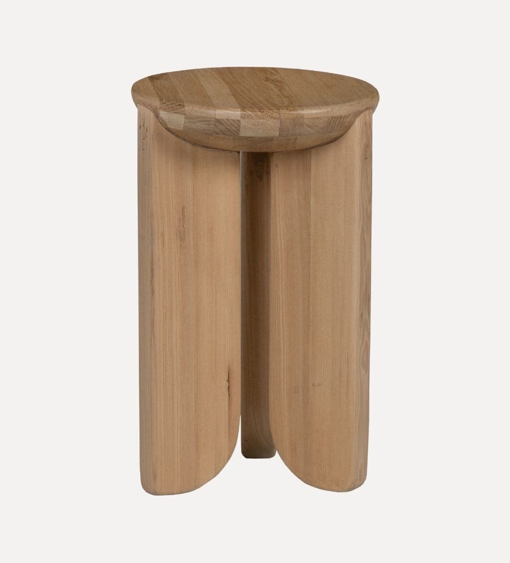 Betsy Side Table - Crafted from FSC Certified Oak Wood, this table is given a wirebrush and water based finish to highlight the grain. - Bold, yet