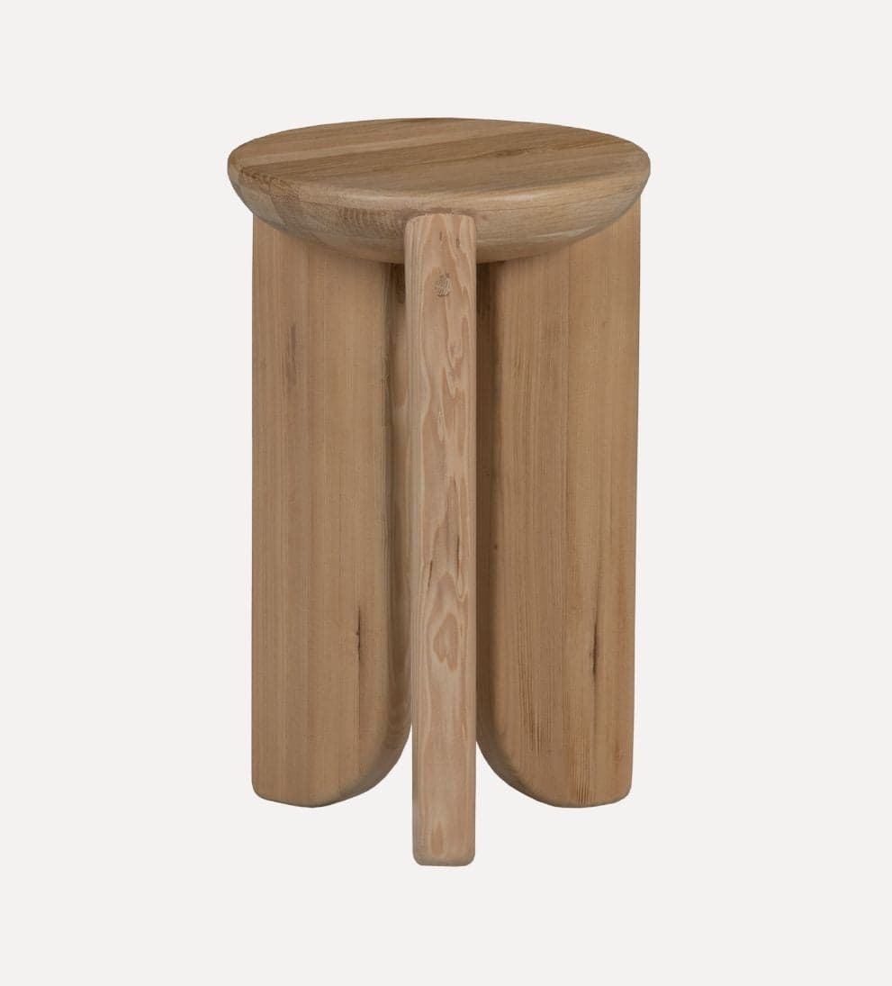 Betsy Side Table - Crafted from FSC Certified Oak Wood, this table is given a wirebrush and water based finish to highlight the grain. - Bold, yet