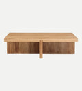Fae Coffee Table - The Fae Coffee Table showcases natural beauty of solid white oak. - Each component is thoughtfully joined and shaped to create a
