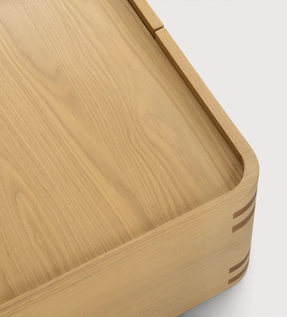Astrid Coffee Table - Dimensions: 56 L x 36 W x 17 H |?Weight: 164 lbsThe Astrid Coffee Table is a study in quiet confidence¡ªstructured yet inviting