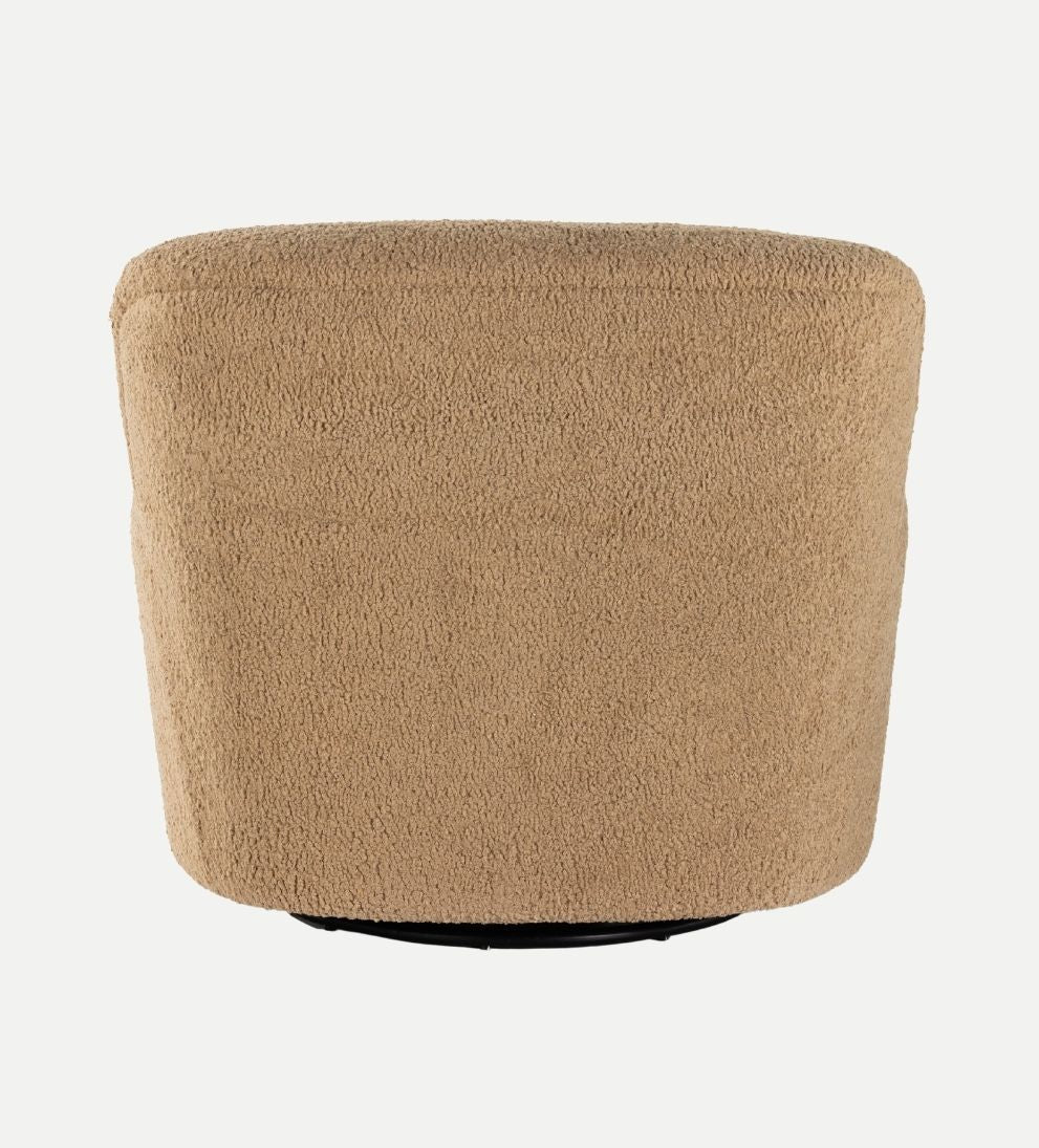 Burke Swivel Chair - Cozy doesn¡¯t even begin to describe this oversized swivel chair! - It features a high wing back and rolled arms in a - Cozy