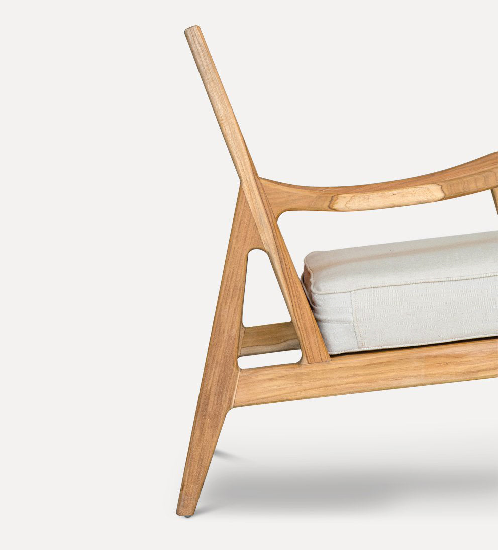 Cape Lounge Chair - If you can guess why this chair is named the Cape, you get a brownie point! - Inspired by my favorite hotel in Cabo San Lucas, the