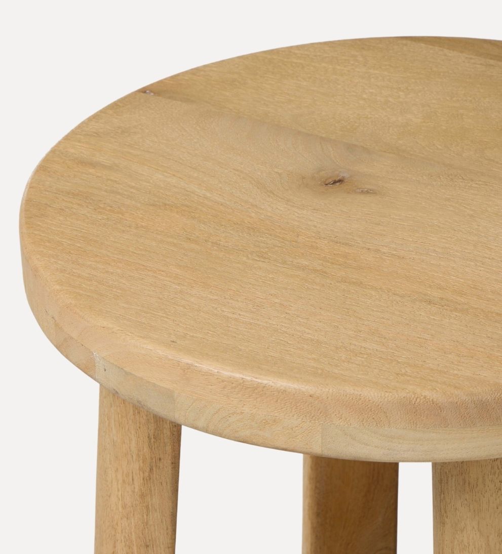Celeste End Table - Overall Dimensions: 22 W x 22 D x 24.5 HThe Celeste End Table is where sculptural simplicity meets everyday function¡ªclean