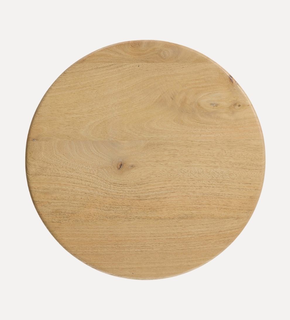 Celeste End Table - Overall Dimensions: 22 W x 22 D x 24.5 HThe Celeste End Table is where sculptural simplicity meets everyday function¡ªclean