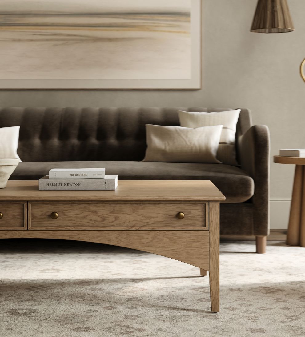 Cleo Coffee Table White Oak - Dimensions: 30 D x 60 W x 18 H | Weight: 97 lbsSay hello to the Cleo Coffee Table¡ªyour living room's new favorite -…