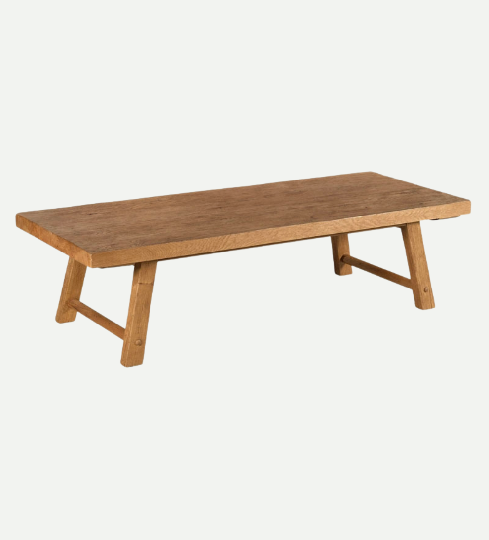 Emery Coffee Table - Dimensions: 60W?x?24D?x?16.5H Our Emery Coffee Table is crafted from oak wood and is rectangular in shape. - Low to the ground