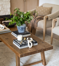 Emery Coffee Table - Dimensions: 60W?x?24D?x?16.5H Our Emery Coffee Table is crafted from oak wood and is rectangular in shape. - Low to the ground