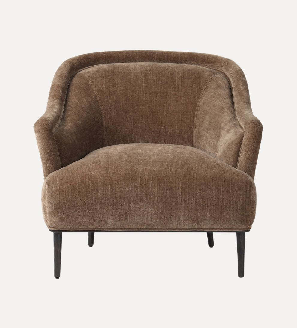 Evander Chair - Overall Dimensions: 32.25 W x 32.75 D x 30.25 H | Seat Height: 17 | Seat Depth: 22 | Arm Height from Floor: 22 The Evander Chair is