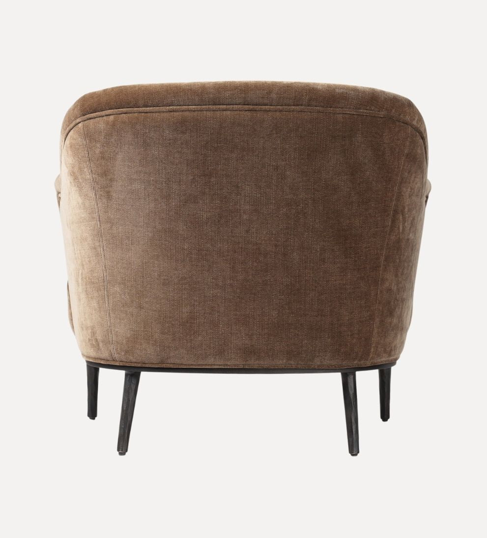 Evander Chair - Overall Dimensions: 32.25 W x 32.75 D x 30.25 H | Seat Height: 17 | Seat Depth: 22 | Arm Height from Floor: 22 The Evander Chair is