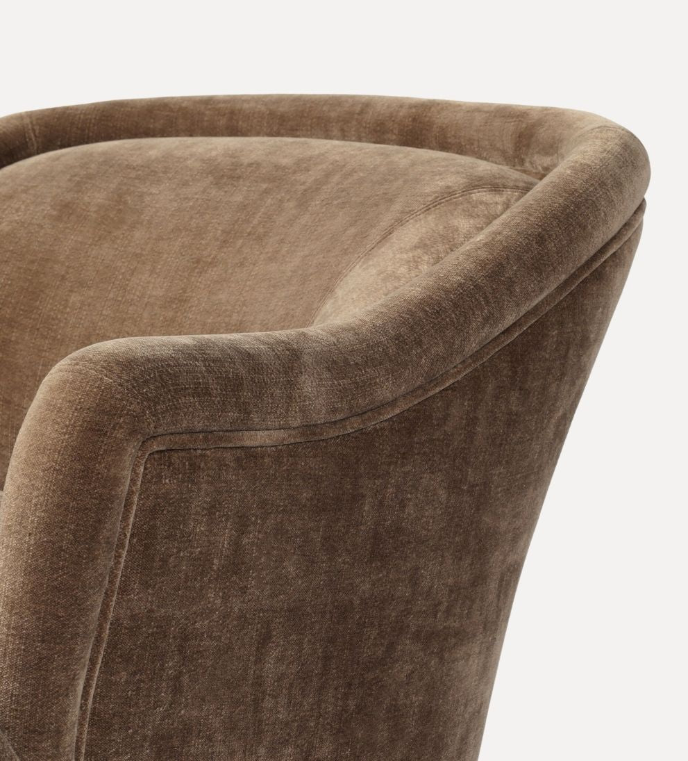 Evander Chair - Overall Dimensions: 32.25 W x 32.75 D x 30.25 H | Seat Height: 17 | Seat Depth: 22 | Arm Height from Floor: 22 The Evander Chair is