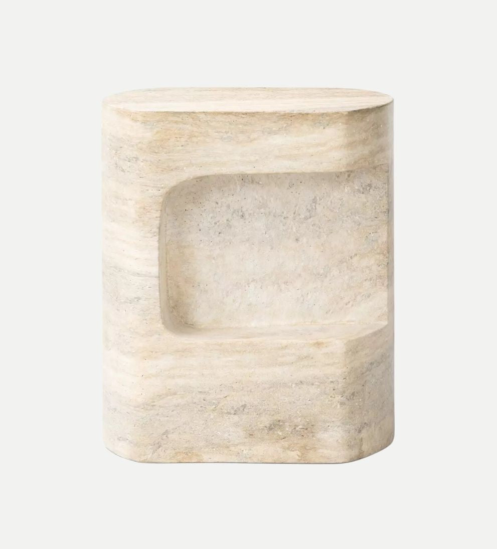 Felicity End Table - Introduce a playful flair to your living space with the Felicity End Table. - Its cutout detailing adds a modern touch, while the