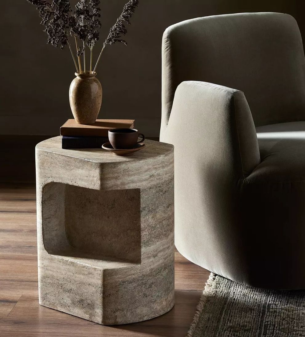 Felicity End Table - Introduce a playful flair to your living space with the Felicity End Table. - Its cutout detailing adds a modern touch, while the