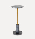 Madeline Drink Table - Black Marble - Dimensions: 9 L x 9 W x 20 HThe Madeline Drink Table in Black Marble is the moodier counterpart¡ªsleek