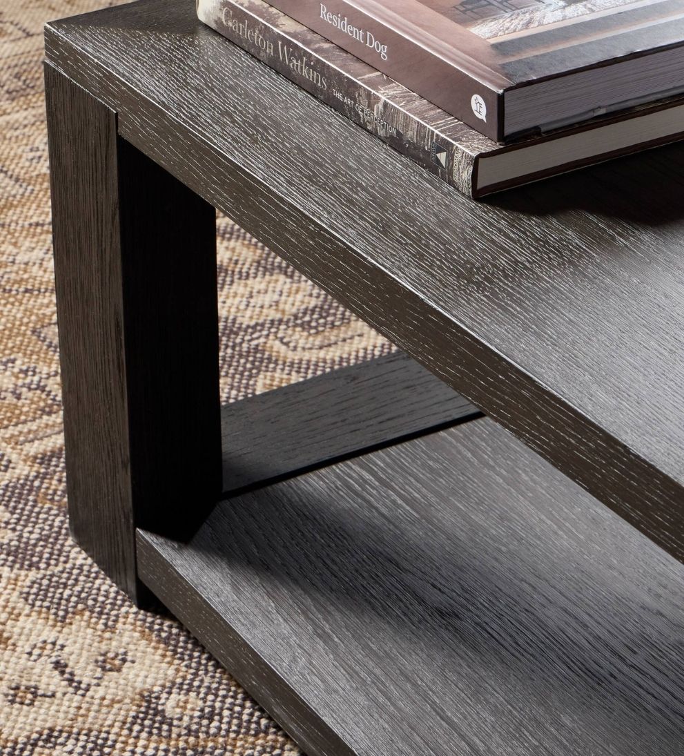 Hartford Coffee Table - Overall Dimensions: 54 W x 30 D x 16 H | Clearance from Floor: 1.18The Hartford Coffee Table is that rare mix of substantial