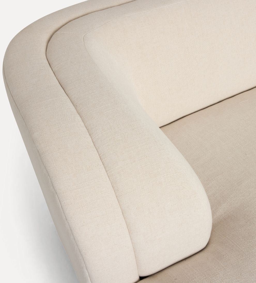 Holly Sculptural Sectional - Dimensions: 120 L x 42 D x 30¡± H | Chaise Length: 84 | Seat Height: 18 | Seat Depth: 29.5 | Arm Height: 30 | Arm Width