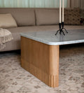 Ingrid Coffee Table - Dimensions: 64 L x 35 W x 17 HThe Ingrid Coffee Table brings the soul of Lindye¡¯s own kitchen island into the living room