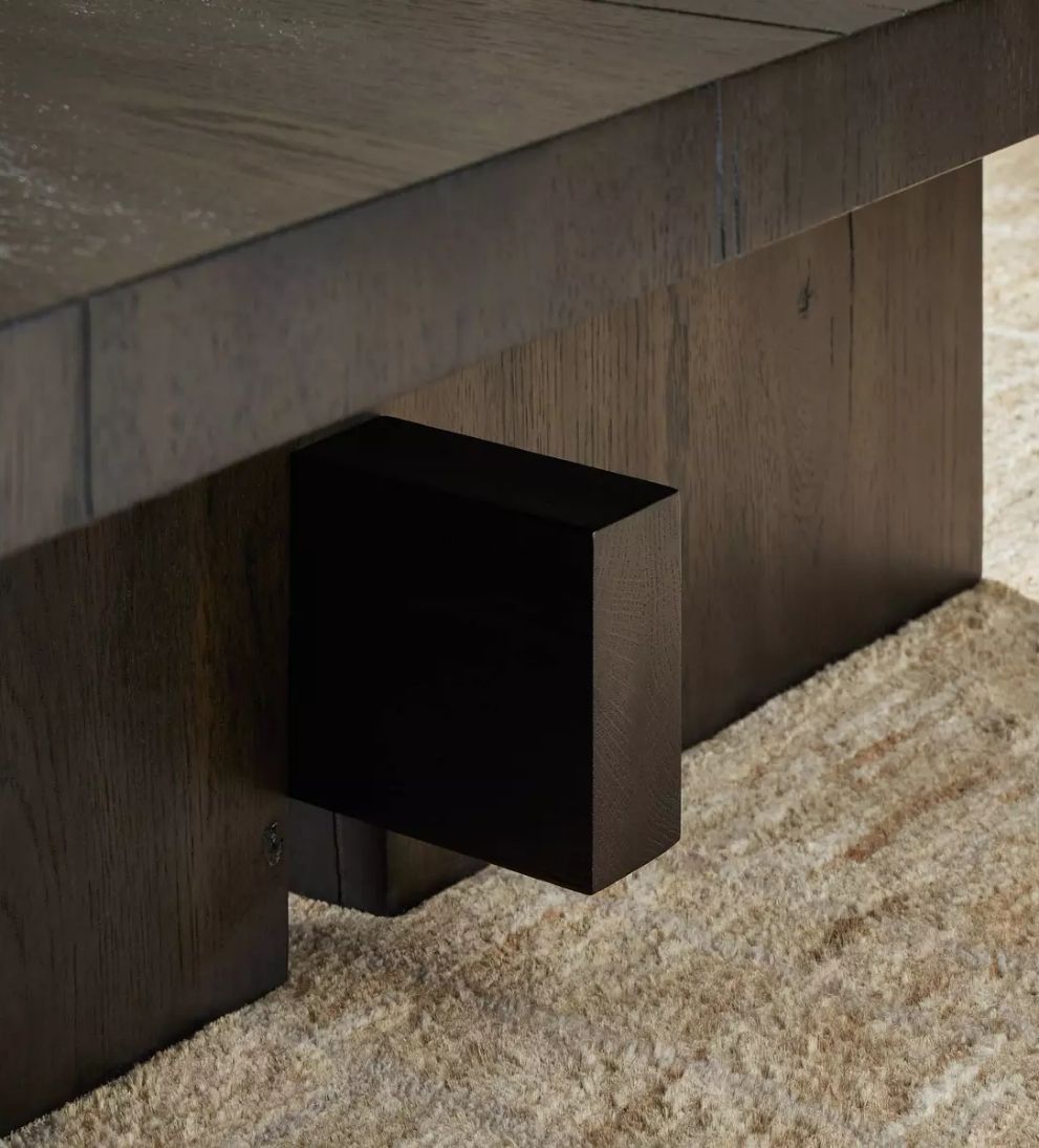 Isabel Coffee Table - Add character to your living space with the Isabel Coffee Table. - Substantial in size, this table boasts unique joint and