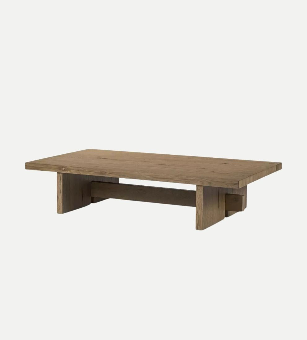 Isabel Coffee Table - Add character to your living space with the Isabel Coffee Table. - Substantial in size, this table boasts unique joint and