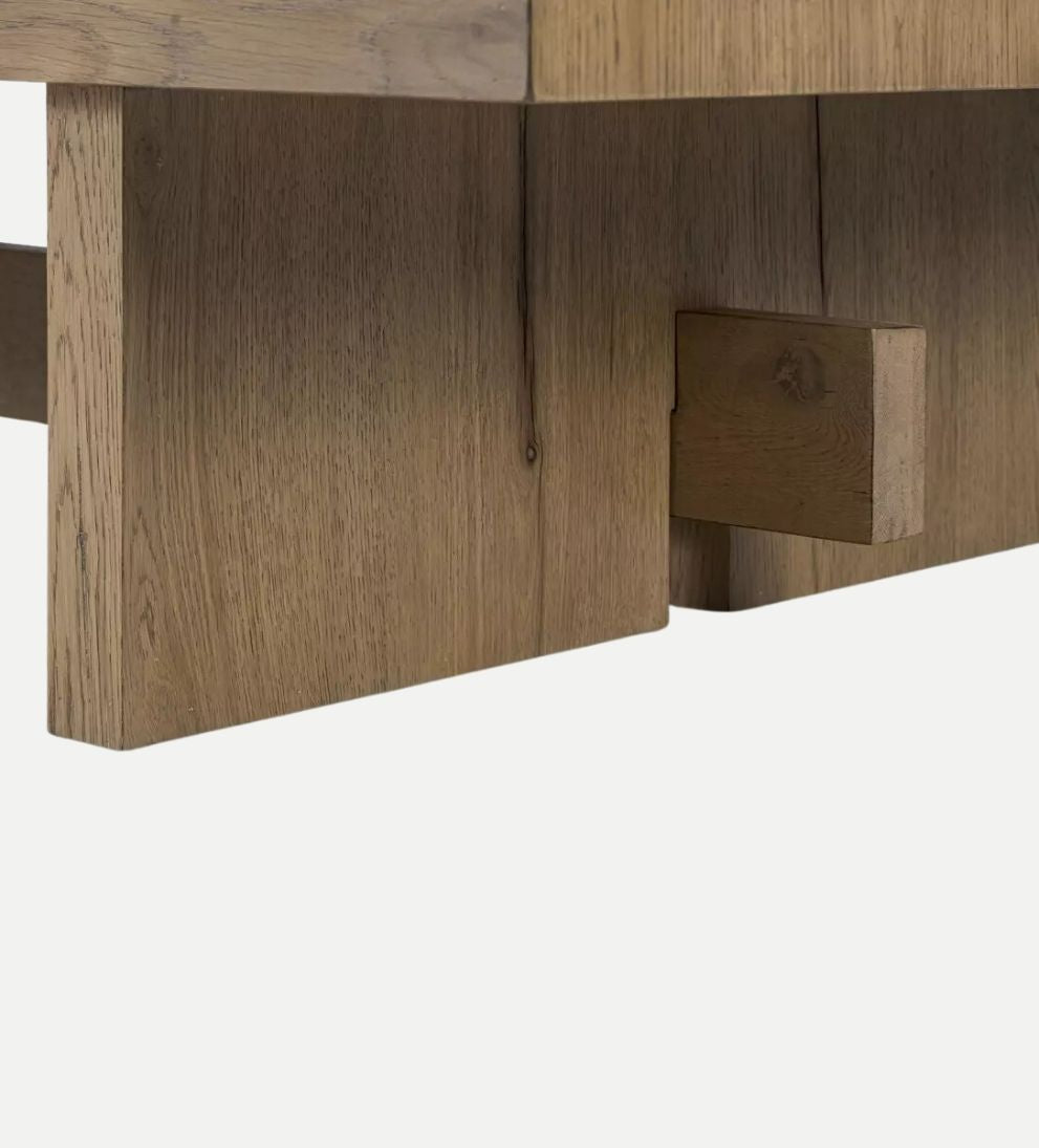 Isabel Coffee Table - Add character to your living space with the Isabel Coffee Table. - Substantial in size, this table boasts unique joint and