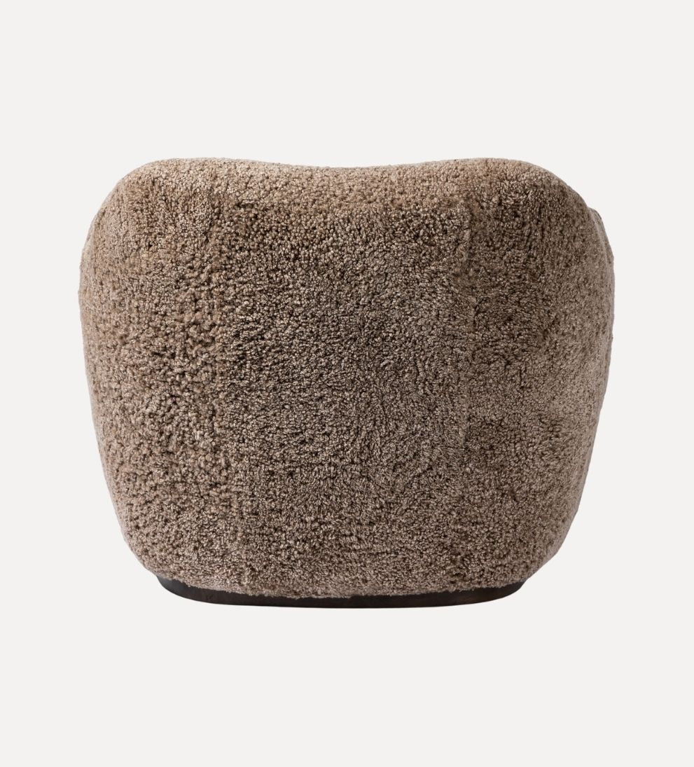Julia Chaise in Taupe Shearling - Overall Dimensions: 35 W x 59 D x 29.5 H | Seat Height: 17.50 | Seat Depth: 46 |?Arm Height from Floor: 25 The Julia