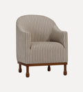 Kiernan Chair, Stripes - Dimensions: 27.32 W ¡Á 29.50 D ¡Á 36.50 H | Weight: 50 lbsThe Kiernan Chair is a captain's chair worth captaining.
