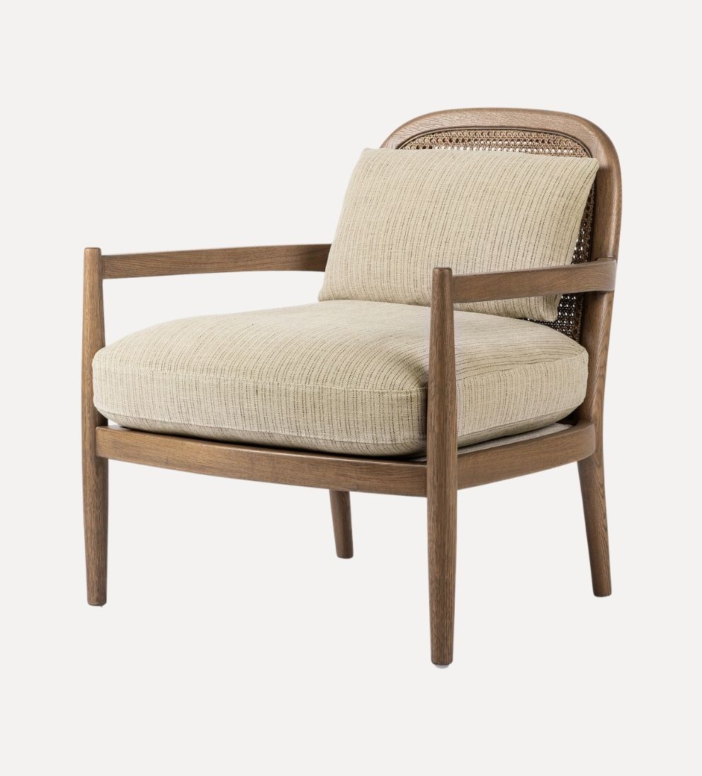 Melrose Chair - Overall Dimensions: 29 W x 29 D x 31.75 H | Seat Height: 18 | Seat Depth: 19 | Arm Height from Floor: 22.75The Melrose Chair is where
