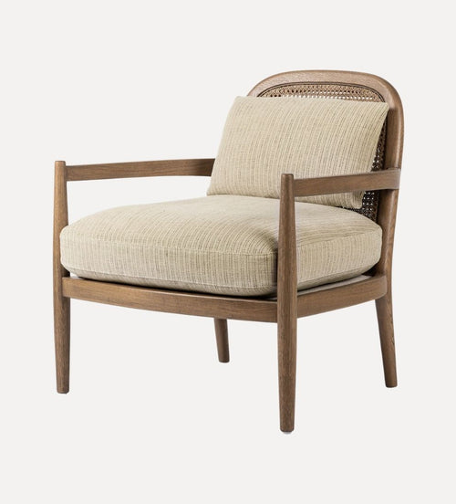 Fauteuil Melrose - Dimensions globales : 29 L x 29 P x 31,75 H | Hauteur d'assise : 18 | Profondeur d'assise : 19 | Hauteur des accoudoirs depuis le sol : 22,75Le fauteuil Melrose est l'endroit où