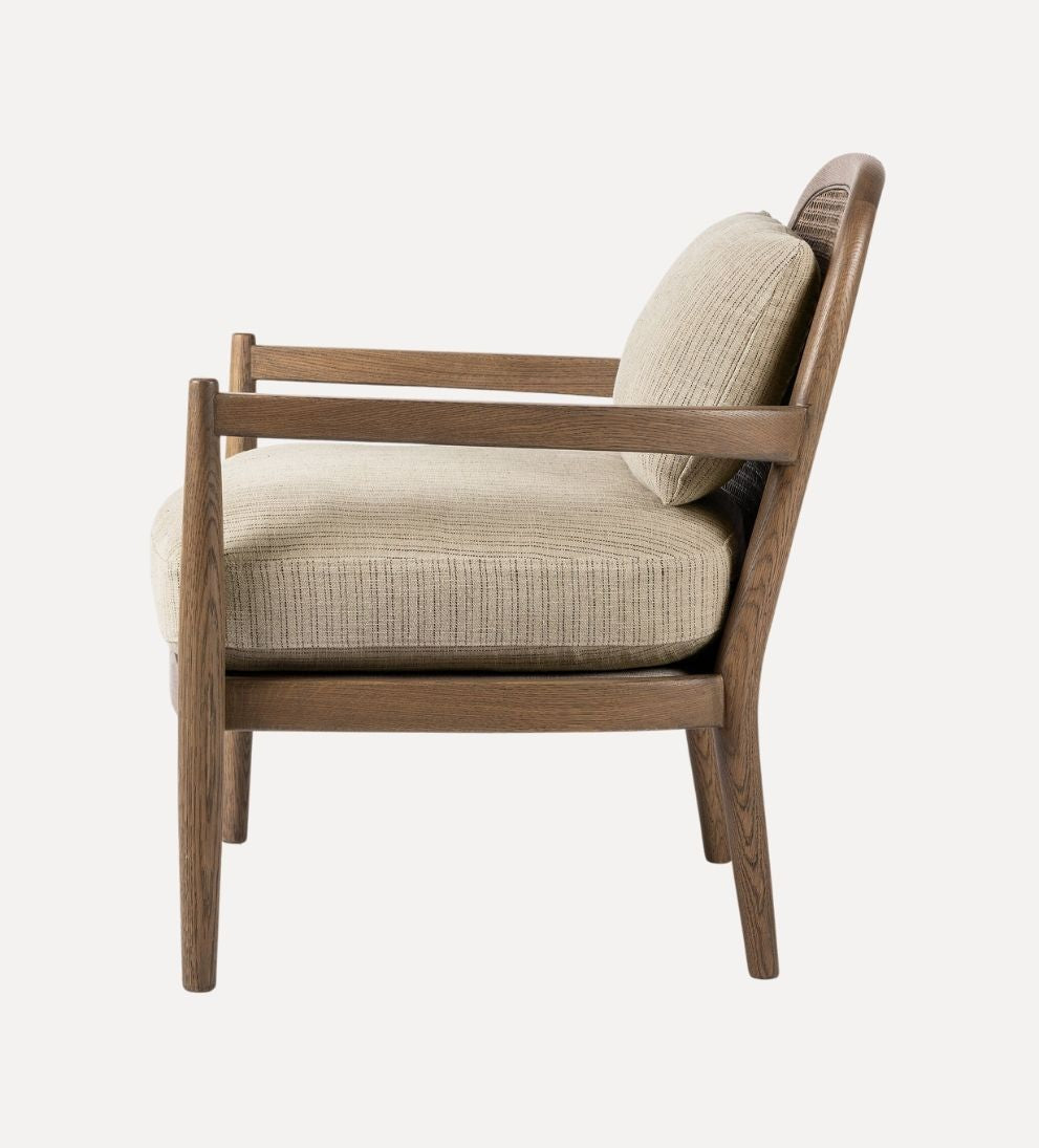 Melrose Chair - Overall Dimensions: 29 W x 29 D x 31.75 H | Seat Height: 18 | Seat Depth: 19 | Arm Height from Floor: 22.75The Melrose Chair is where