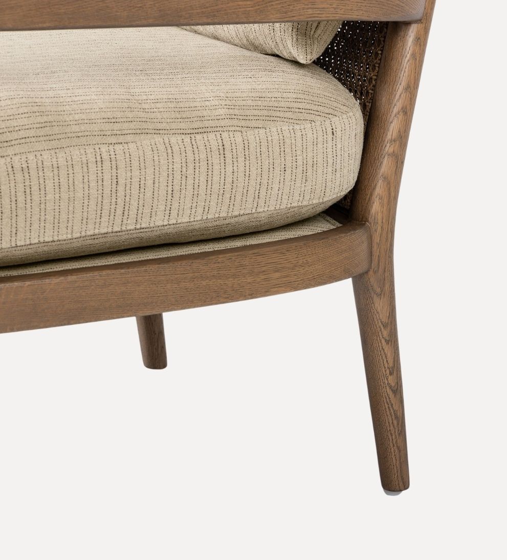 Melrose Chair - Overall Dimensions: 29 W x 29 D x 31.75 H | Seat Height: 18 | Seat Depth: 19 | Arm Height from Floor: 22.75The Melrose Chair is where