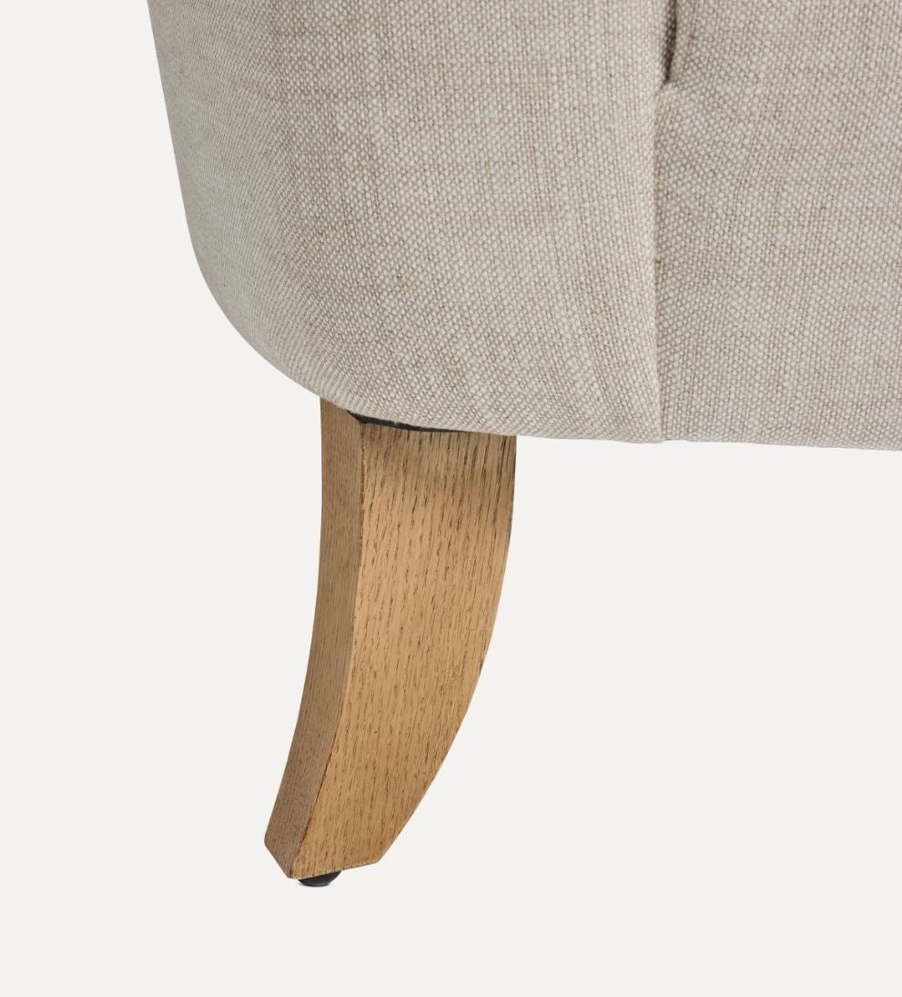 Milos Custom Walnut Lounge Chair - Dimensions: 29.5 W x 32 3/4 D x 36 H | Seat Height: 18 | Seat Depth: 23.25 | Seat Width: 25.75 | Back Height: 18 |