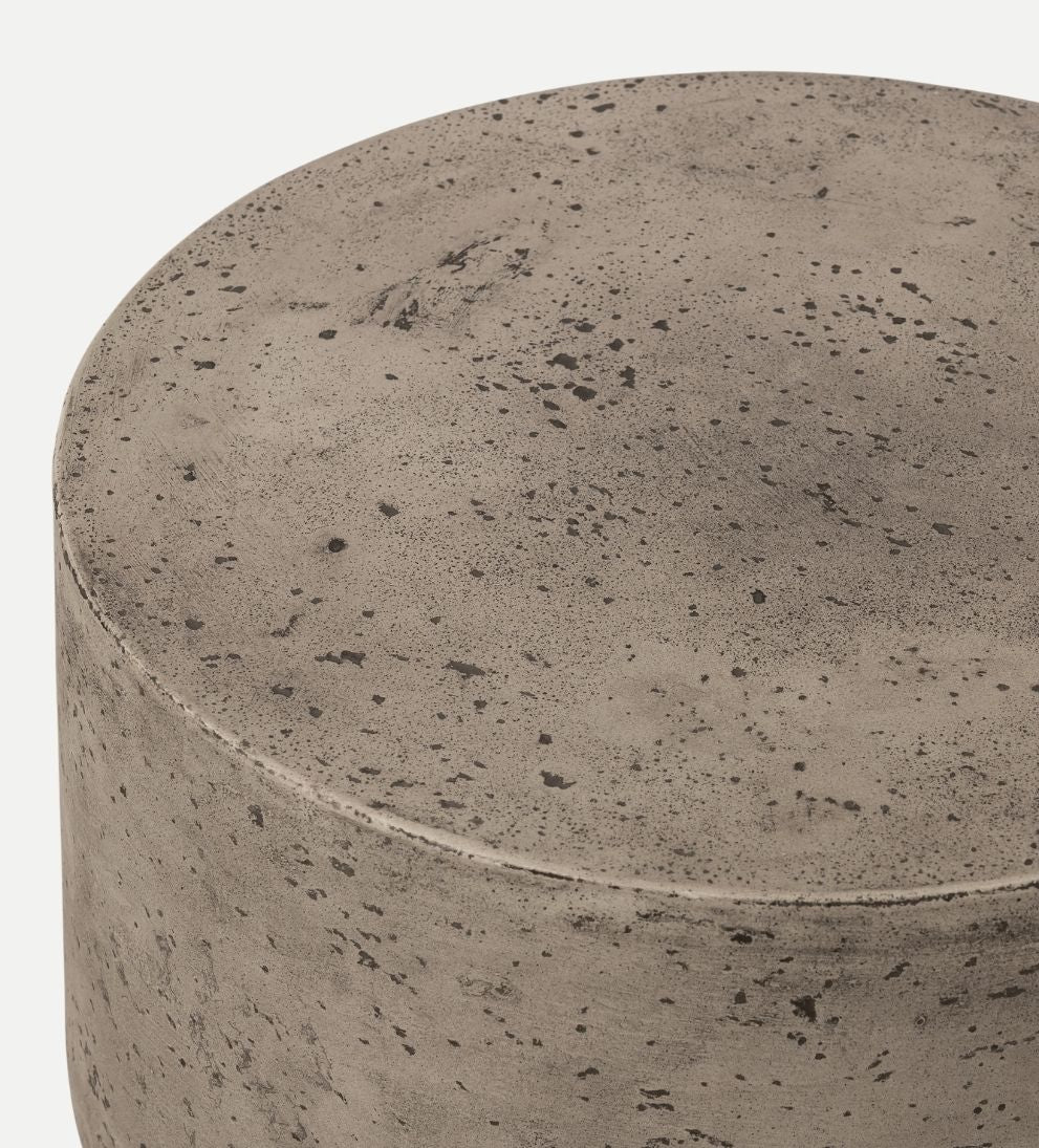 Natasha Outdoor End Table - If an accent table could have a backstory, this one¡¯s would go something like this: ¡°I've lived a lot of life ¨C good