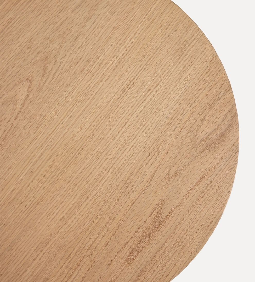 Nelson White Oak Side Table - Dimensions: 18 L x 18 W x 21 H |?Weight: 32 lbsThe Nelson Side Table in White Oak is where sculptural form meets