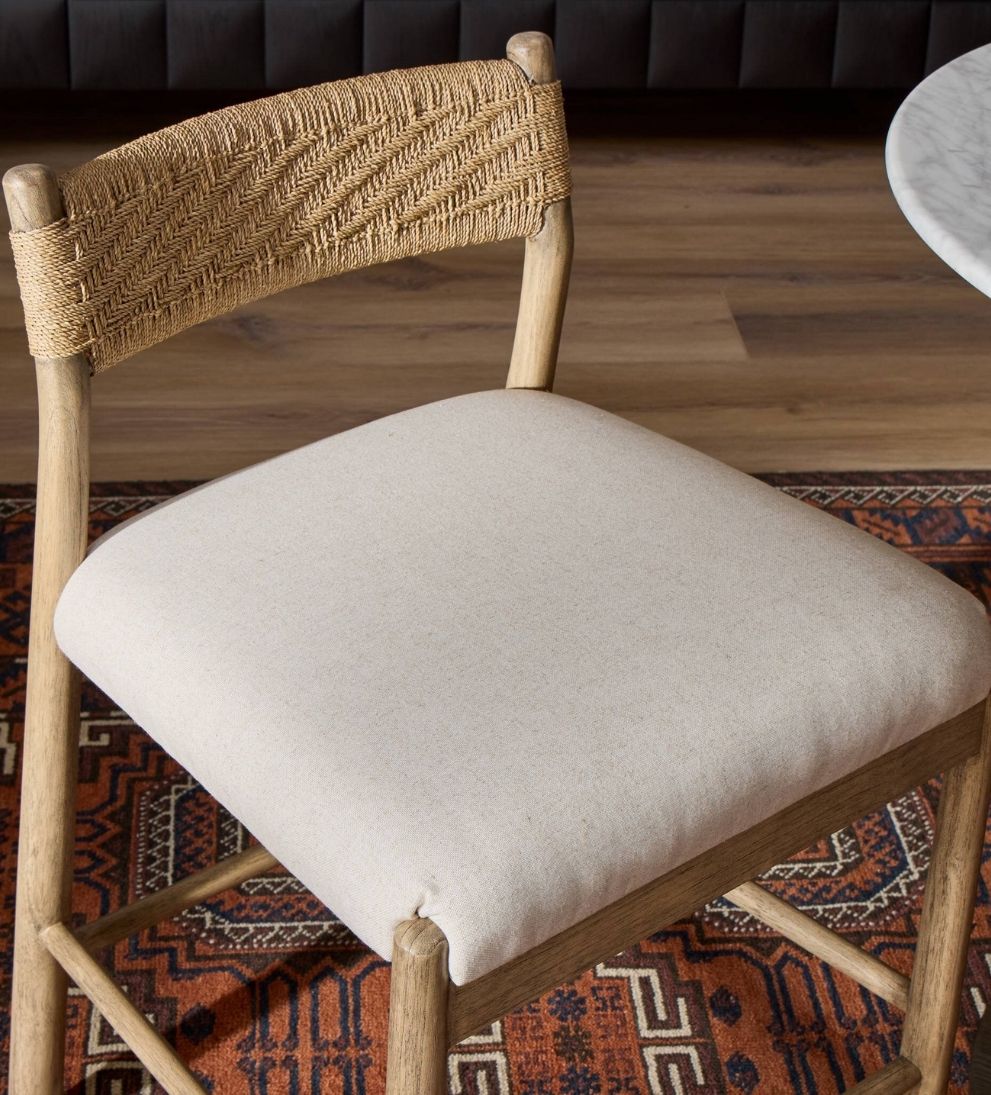Odette Bar and Counter Stool - Counter Stool Dimensions: 22.75 W x 24.50 D x 37.50 H | Seat Back Height: 11 | Seat Depth: 18 | Seat Height: 27?