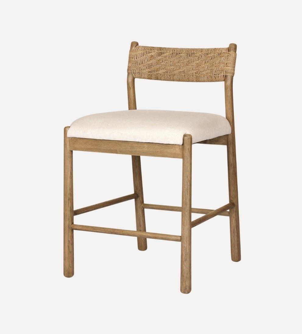 Odette Bar and Counter Stool - Counter Stool Dimensions: 22.75 W x 24.50 D x 37.50 H | Seat Back Height: 11 | Seat Depth: 18 | Seat Height: 27?