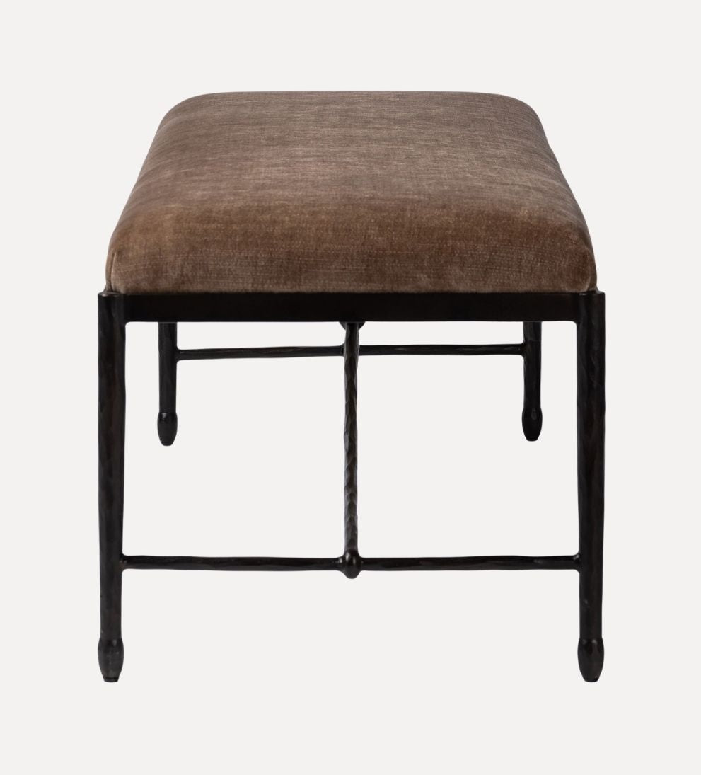 Opal Accent BenchOpal Accent Bench – Clean-Lined Versatile Bench with Balanced Proportions, Generous Comfortable Seating for Entryway or Bedroom, Polished Tailored Design, 55.25"W x 20.5"D x 19.25"H