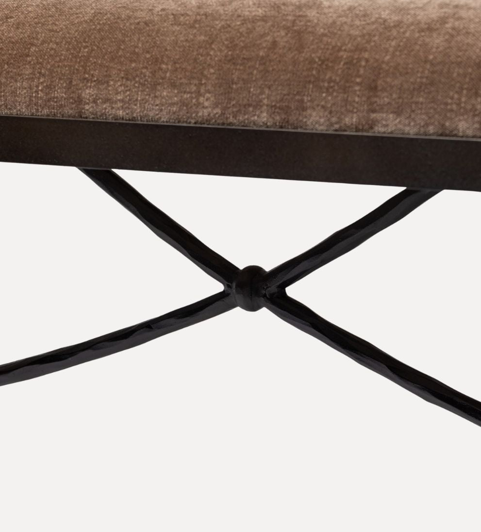 Opal Accent BenchOpal Accent Bench – Clean-Lined Versatile Bench with Balanced Proportions, Generous Comfortable Seating for Entryway or Bedroom, Polished Tailored Design, 55.25"W x 20.5"D x 19.25"H