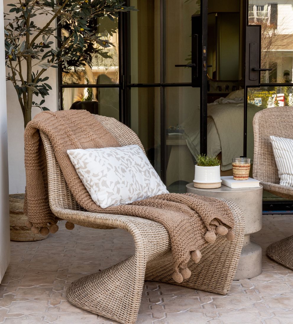 Natasha Outdoor End Table - If an accent table could have a backstory, this one¡¯s would go something like this: ¡°I've lived a lot of life ¨C good