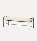 Rhodes Accent Bench – Streamlined Versatile Bench with Clean Lines, Generous Seating for Entryway or Bedroom, Polished Tailored Design, 60"W x 21.5"D x 22"H