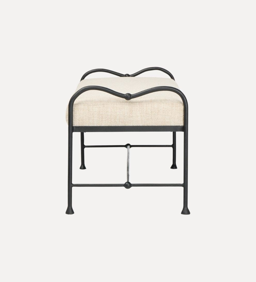 Rhodes Accent Bench – Streamlined Versatile Bench with Clean Lines, Generous Seating for Entryway or Bedroom, Polished Tailored Design, 60"W x 21.5"D x 22"H