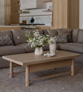 Savannah White Oak Coffee Table - Meet the understated star of your living room. - The Savannah?Coffee Table blends clean lines with rustic charm