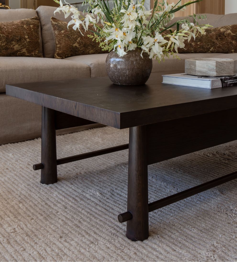 Savannah Espresso Coffee Table - Meet the understated star of your living room. - The Savannah?Coffee Table blends clean lines with rustic charm, like