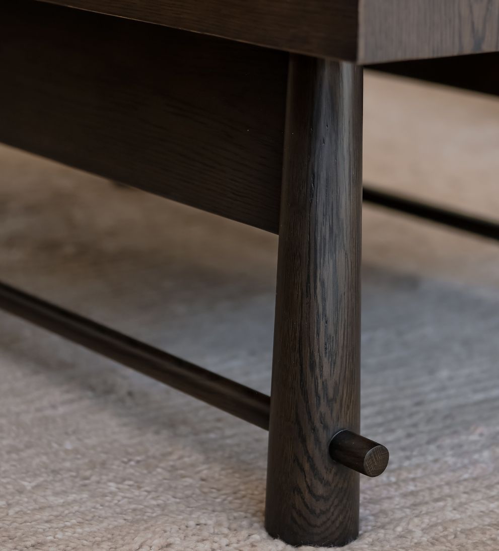 Savannah Espresso Coffee Table - Meet the understated star of your living room. - The Savannah?Coffee Table blends clean lines with rustic charm, like