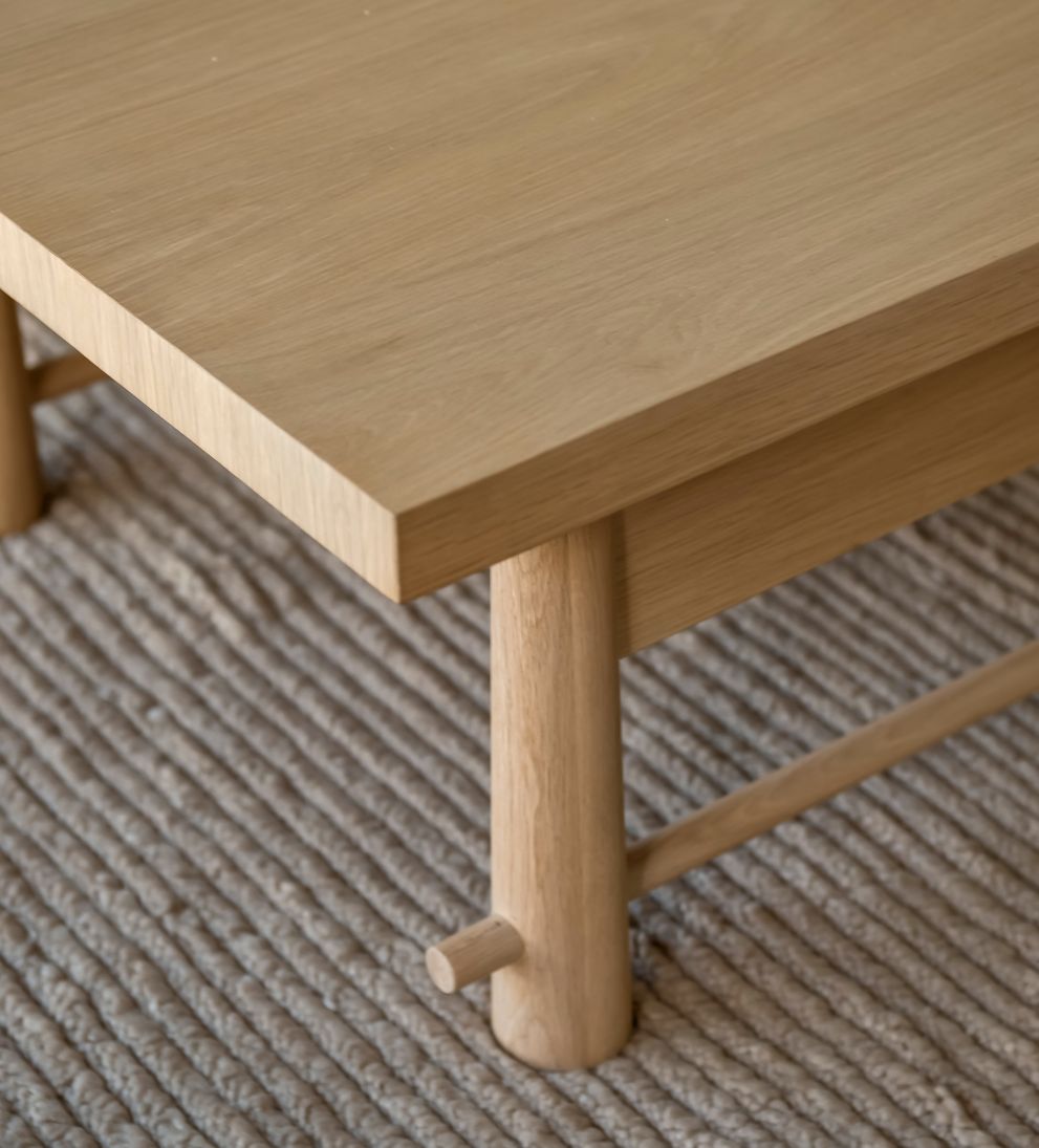 Savannah White Oak Coffee Table - Meet the understated star of your living room. - The Savannah?Coffee Table blends clean lines with rustic charm
