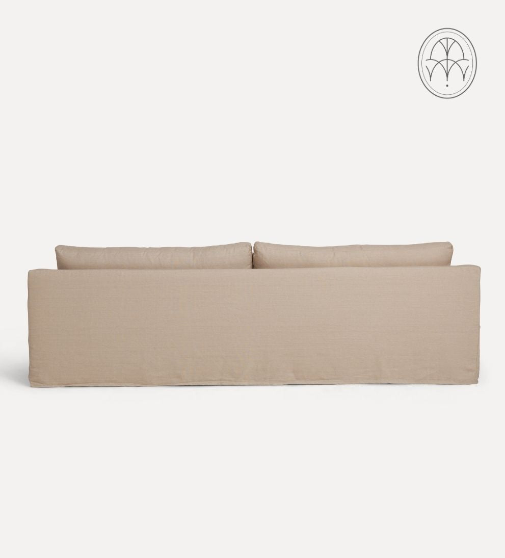 Kennedy Custom Sofa - Dimensions: 108L x 40W x 33H | Seat Depth: 28 | Seat Height: 18 | Arm Height: 24 | Arm Width: 4.5 | Leg Height: 1.5Introducing