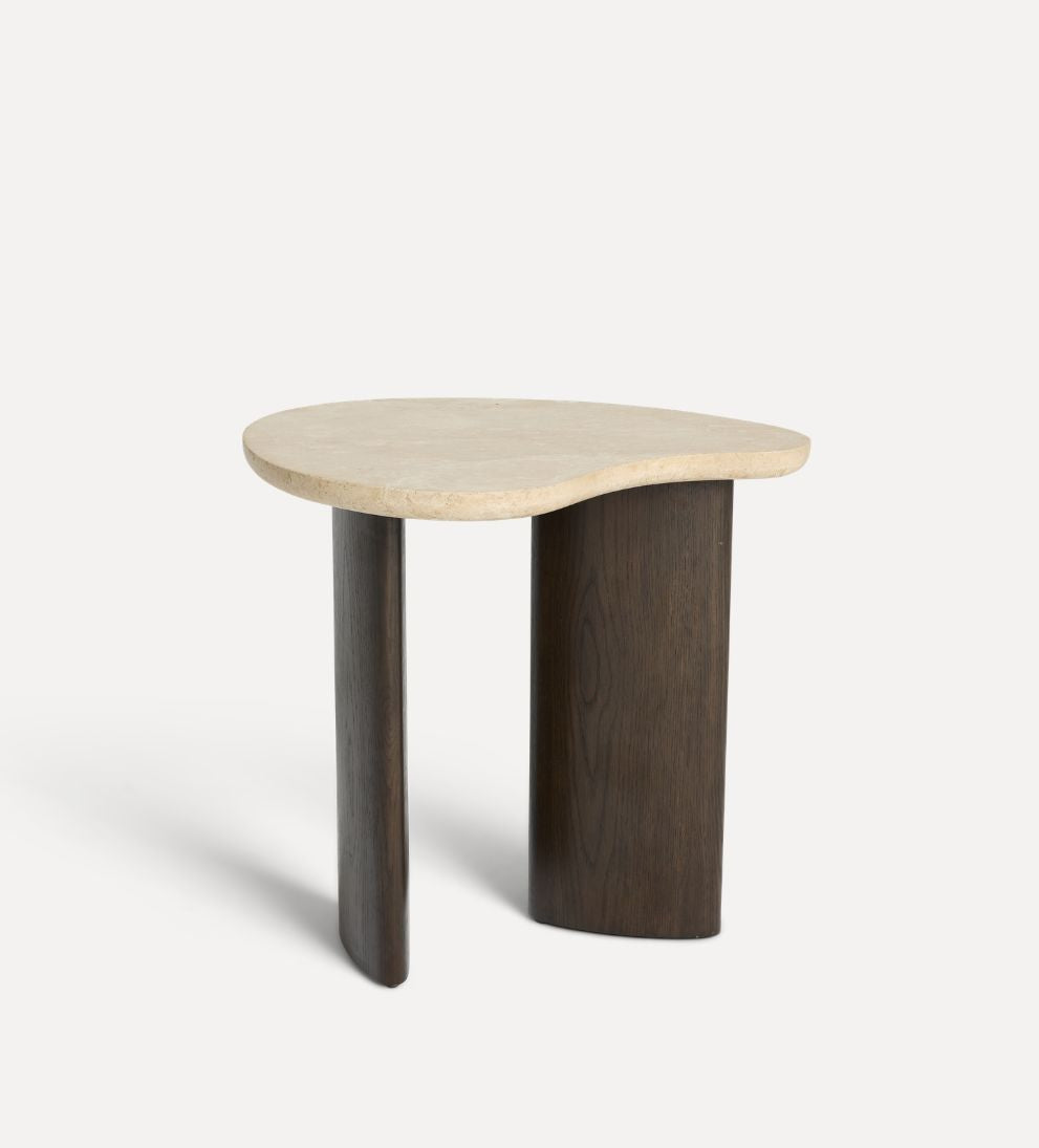 Toulouse Side Table Espresso - Dimensions: 22 W ¡Á 14.5 D ¡Á 21 H | Weight: 30.87 lbsA little unexpected, a lot unforgettable. - The Toulouse Side