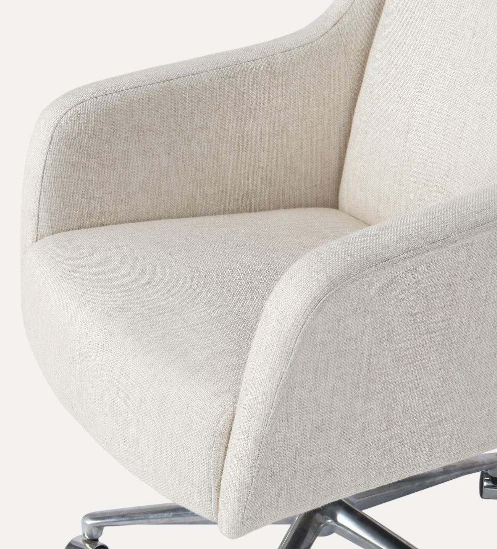 Veronia Desk Chair - Overall Dimensions: 26.25 W x 30 D x 39.75 H | Adjustable Seat Height: 19.5-21.75 | Seat Depth: 18.5 | Arm Height from Floor: 25
