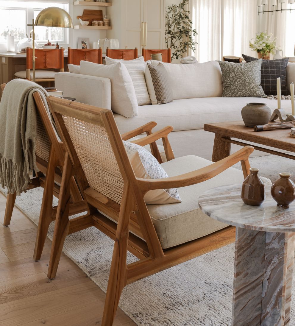 Cape Lounge Chair - If you can guess why this chair is named the Cape, you get a brownie point! - Inspired by my favorite hotel in Cabo San Lucas, the