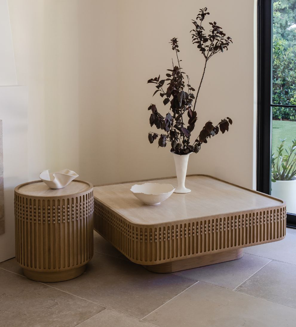 Menton Side Table - Dimensions: 20 L ¡Á 20 W ¡Á 22 H | Weight: 55 lbsDescription:Small in size, major in style. - The Menton Side Table is the quiet