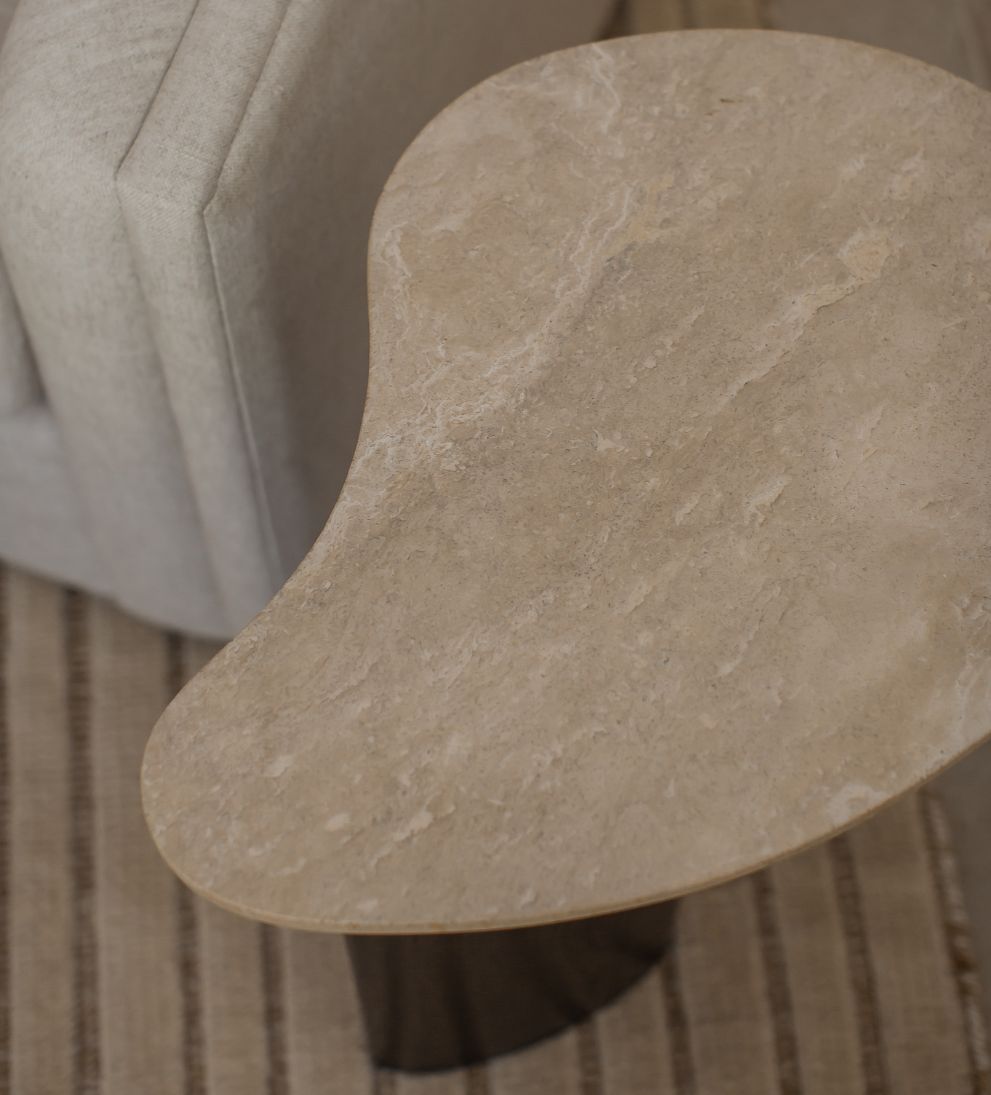 Toulouse Side Table Espresso - Dimensions: 22 W ¡Á 14.5 D ¡Á 21 H | Weight: 30.87 lbsA little unexpected, a lot unforgettable. - The Toulouse Side